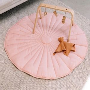 Galah/ firecrest- Linen Quilted Playmat